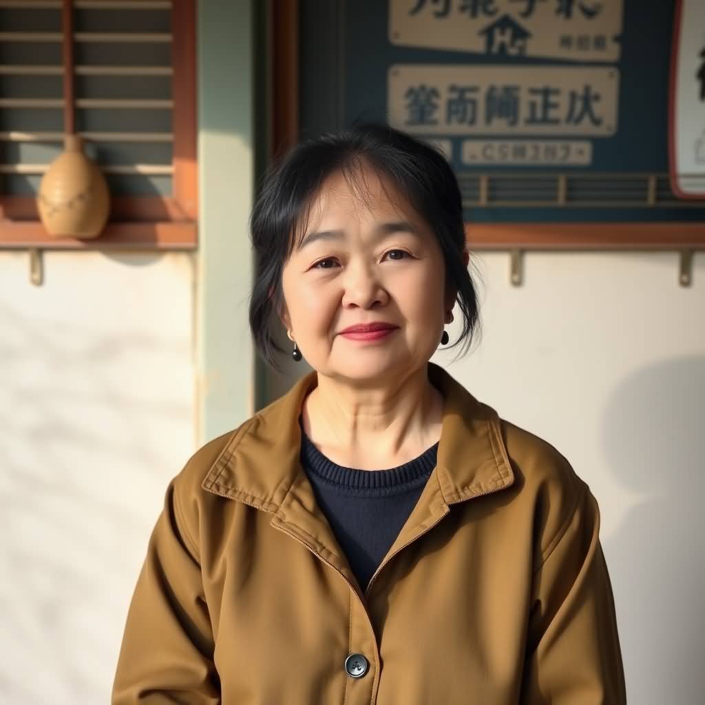Middle-aged Woman (first Client)