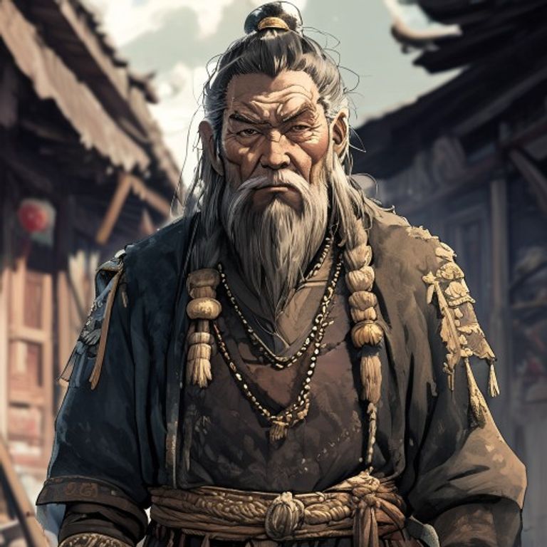 village chief old man huang