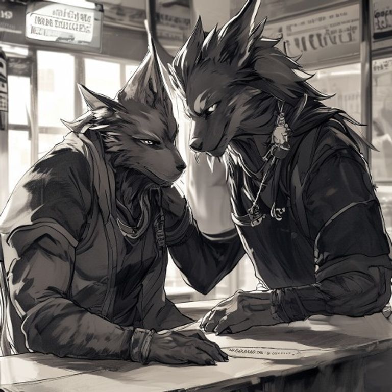 curious canine beastman