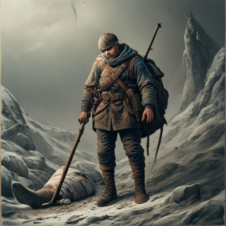 The Collapsed Little Warrior
