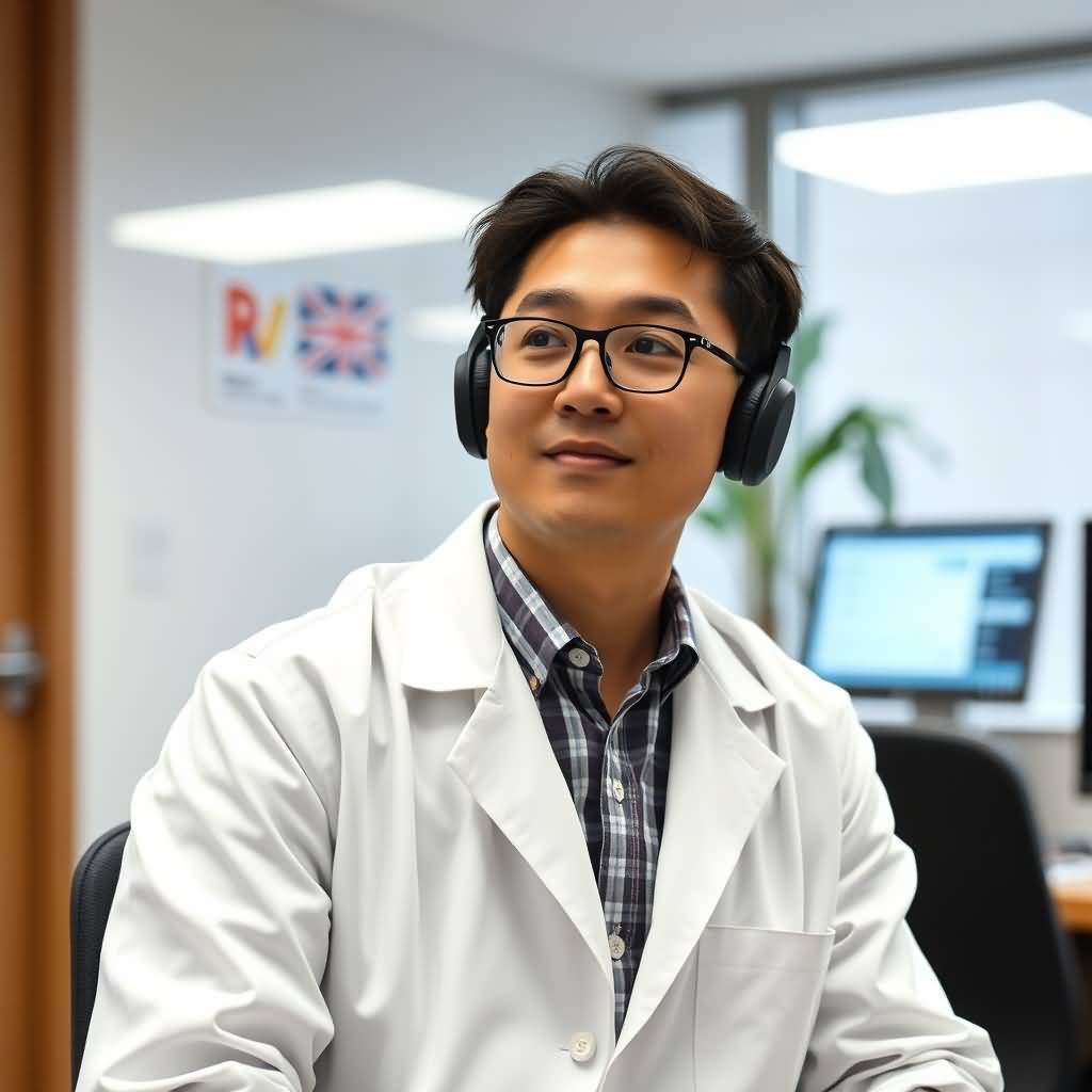 Scientist In White Lab Coat