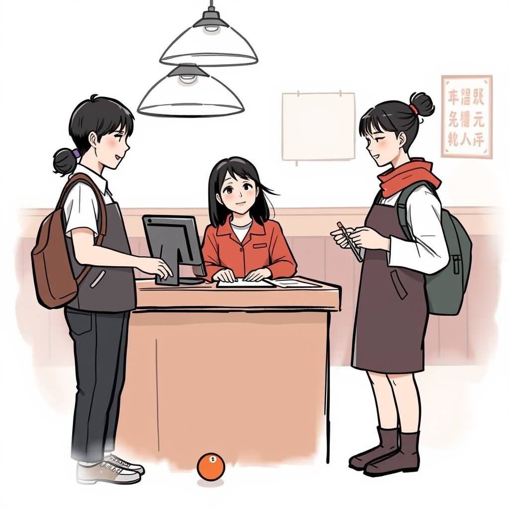 billiards hall cashier