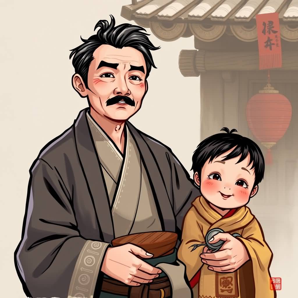 Aunt Wang's Husband