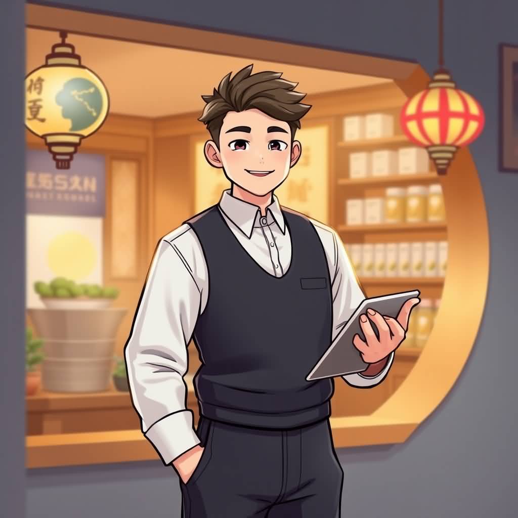 Bright Moon Tower Shop Assistant