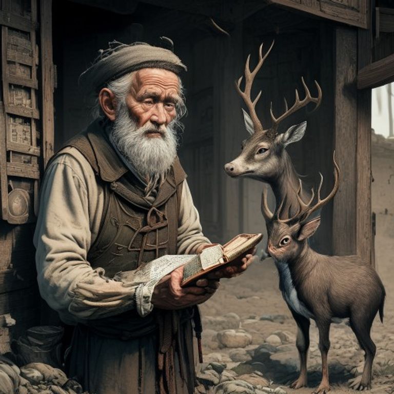 old beggar