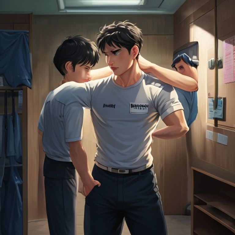 Shoulder‑patting Trainee