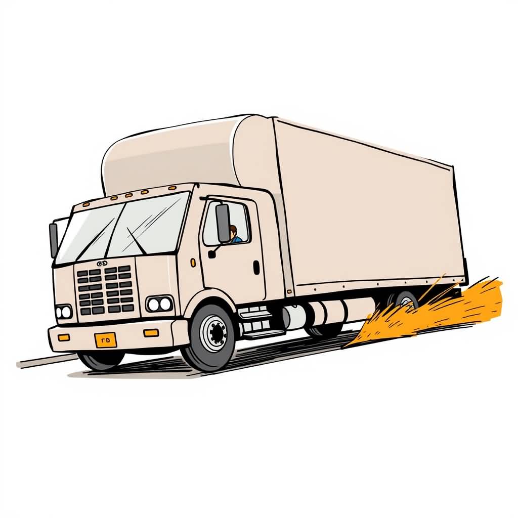 moving truck driver