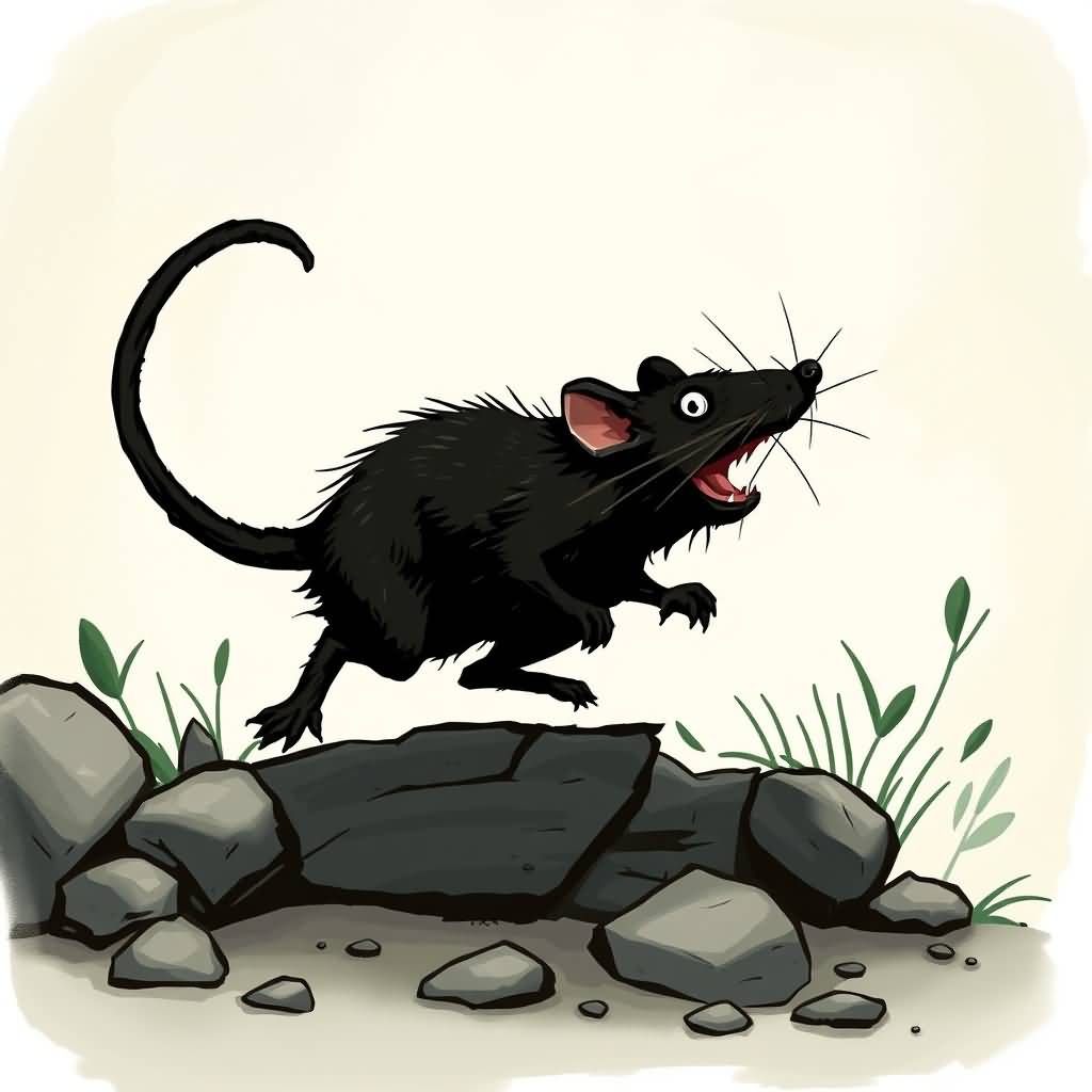 The Jumping Black Rat