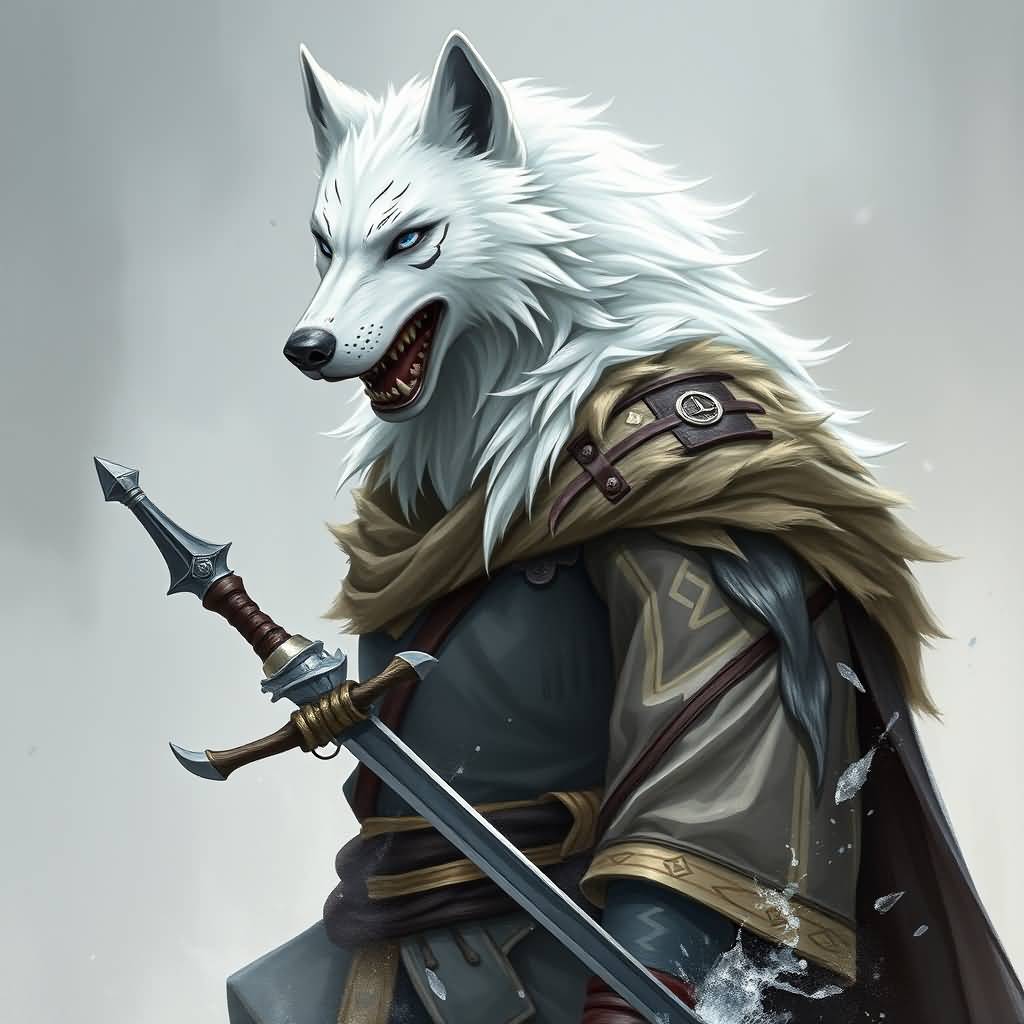 white wolf