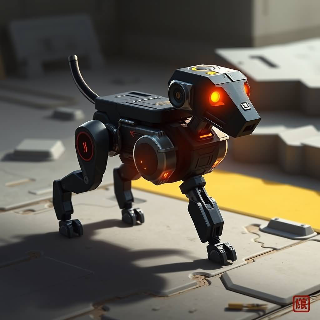 mechanical dog (doggy)