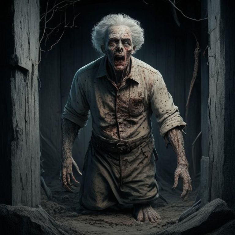 great-grandfather (the zombie)
