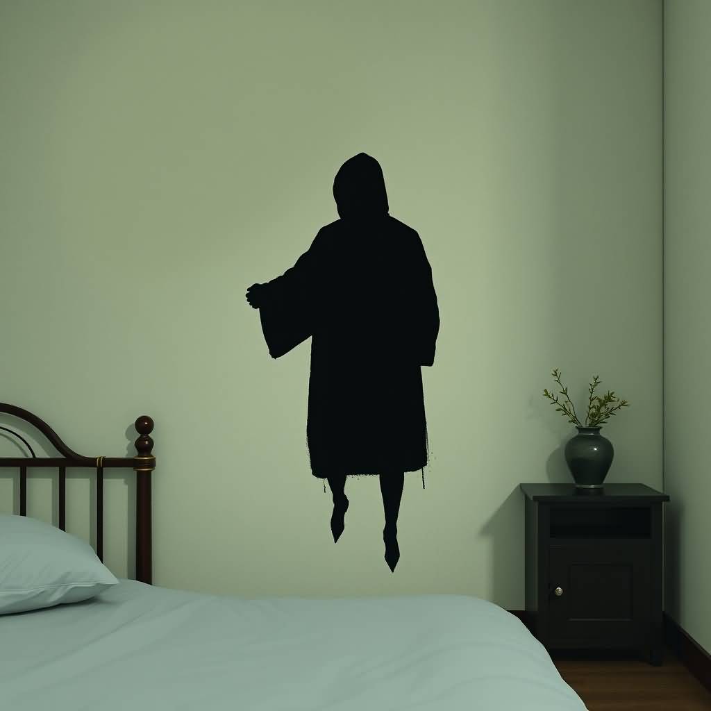 figure on the wall