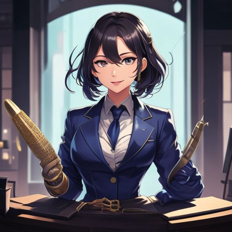 the corrupt former receptionist
