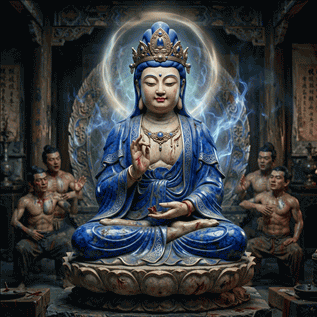 lapis lazuli pure buddha mother
