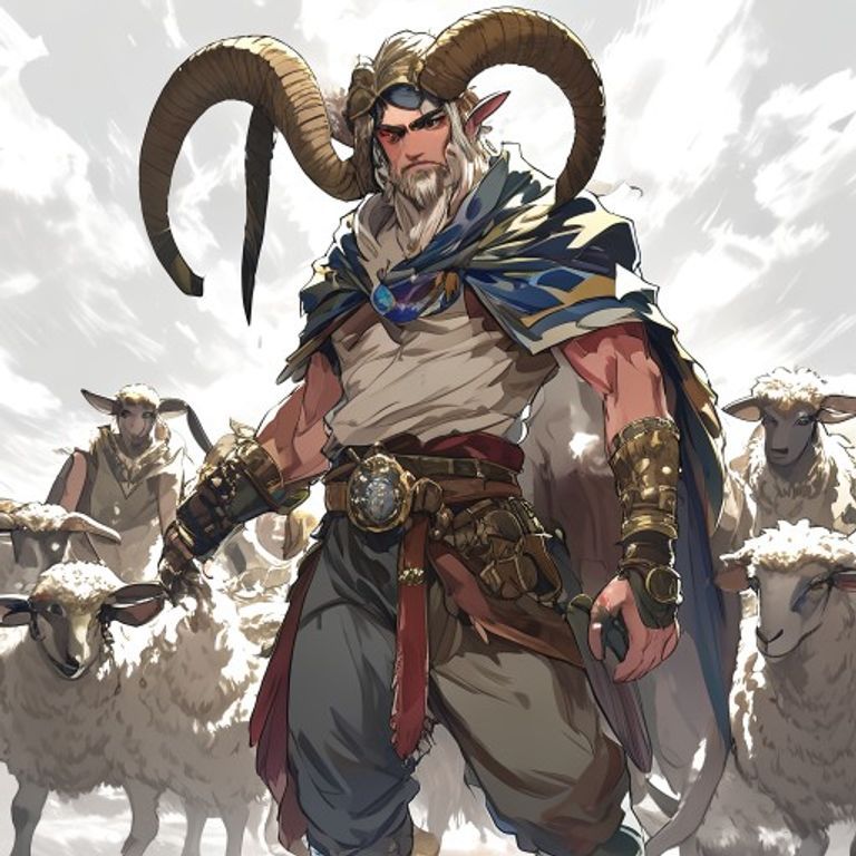 Leader Of Sheep's Fighting Spirit