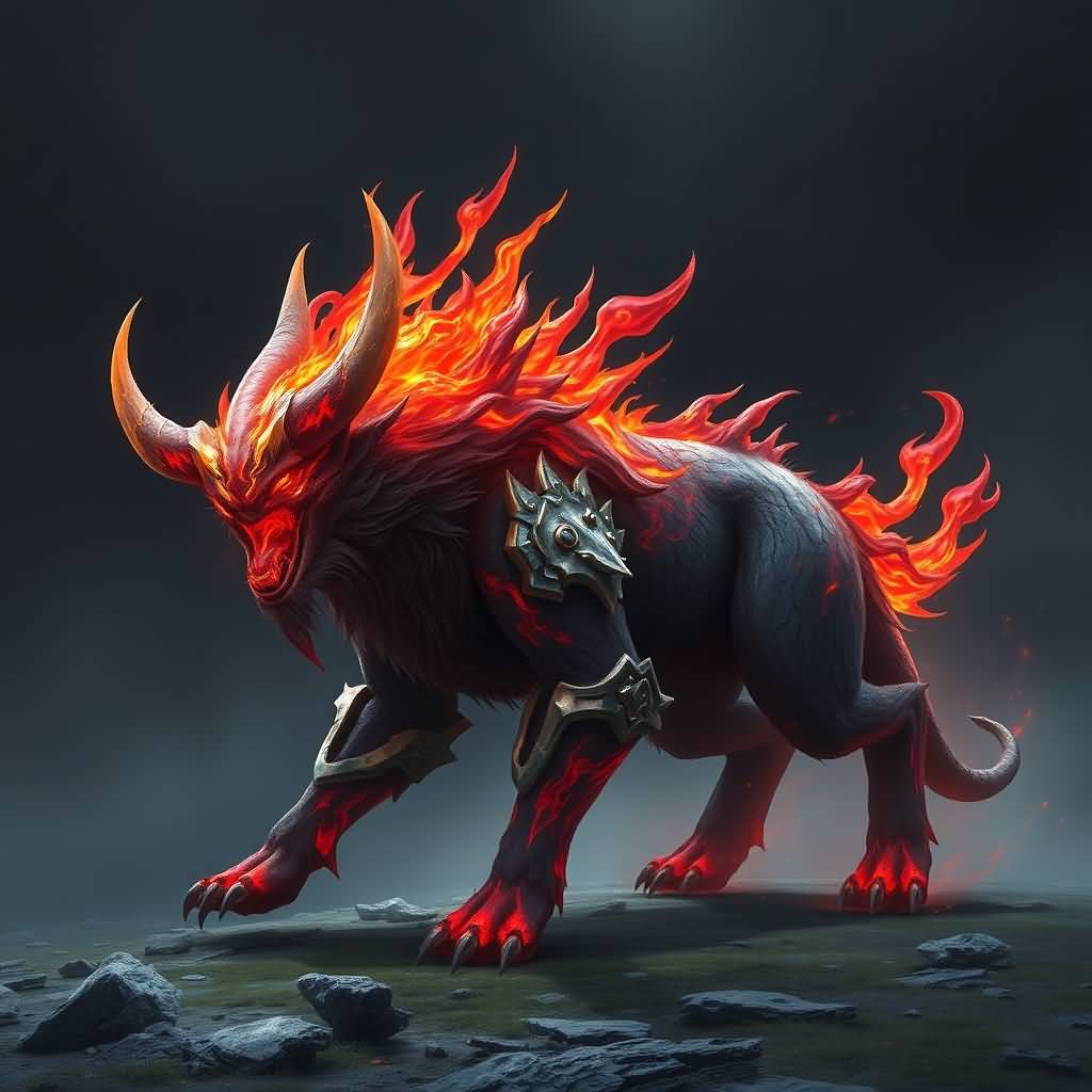 Flame Horn Beast